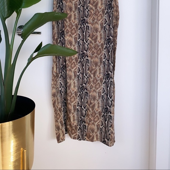 🐍 vintage snakeskin print maxi dress 🐍 - Picture 7 of 7